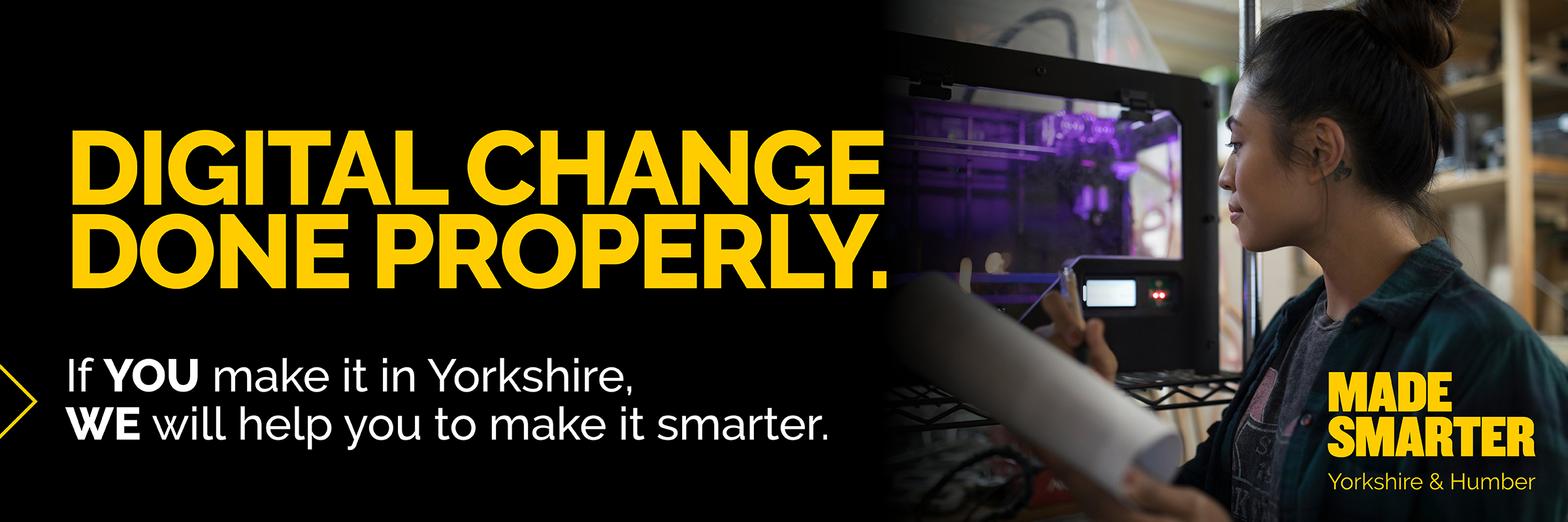 Made Smarter Banner - Digital Change Done Properly